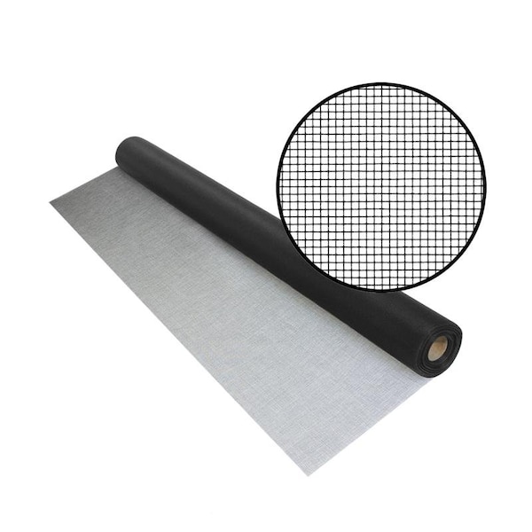 Phifer UltraVue 2 30 in. W X 100 ft. L Black Polyester Screen Cloth 3039016 - main